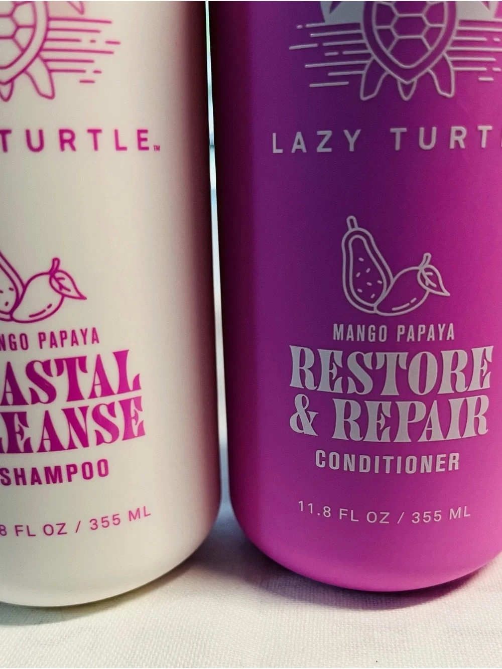 Mango Papaya Coastal Cleanse Shampoo & Conditioner- 11.8oz Each.